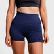 THE BRAVE - WOMEN'S SCULPT HIGH WAISTED BOOTY SHORTS - DARK NAVY