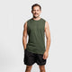 THE BRAVE - ALIGN TANK - DARK OLIVE