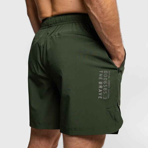 THE BRAVE - CRUISER SHORT 3.0 - DARK OLIVE