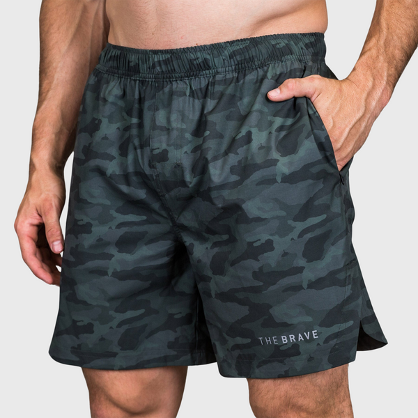 THE BRAVE - CRUISER SHORT 3.0 - GREEN CAMO