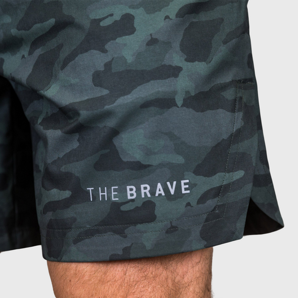 THE BRAVE - CRUISER SHORT 3.0 - GREEN CAMO