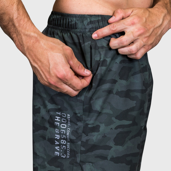 THE BRAVE - CRUISER SHORT 3.0 - GREEN CAMO