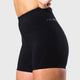 THE BRAVE - WOMEN'S SCULPT HIGH WAISTED BOOTY SHORTS - BLACK