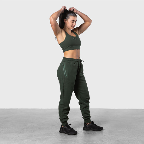 THE BRAVE - WOMEN'S SIGNATURE JOGGING PANTS 2.0 - DARK OLIVE