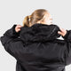 THE BRAVE - SIGNATURE PUFFER JACKET - BLACK