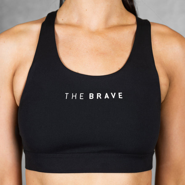THE BRAVE - WOMEN'S SCULPT SPORTS BRA - BLACK – TheBrave